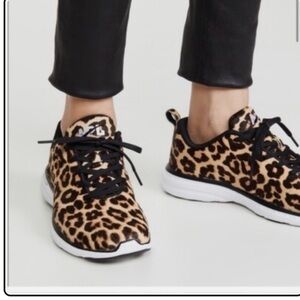 APL Leopard Print calf hair Sneakers